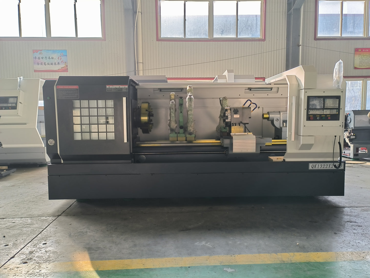 Pipe Screw Threading Machine CNC Lathe Machine QK1322