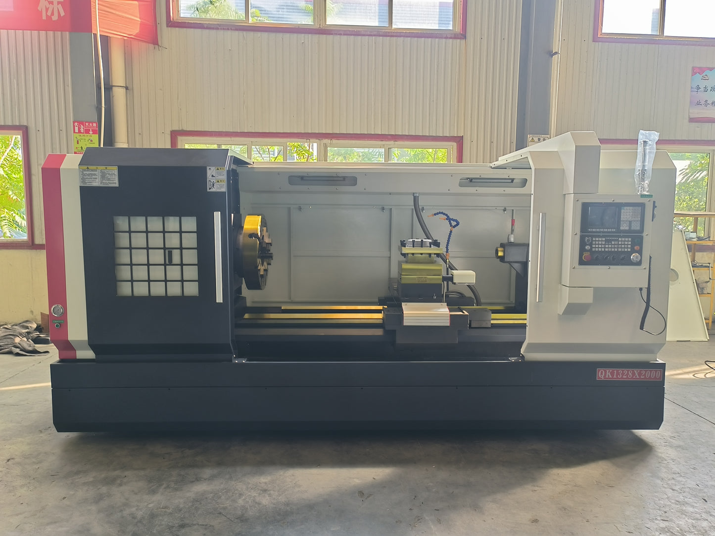 Pipe Screw Threading Machine CNC Lathe Machine QK1328