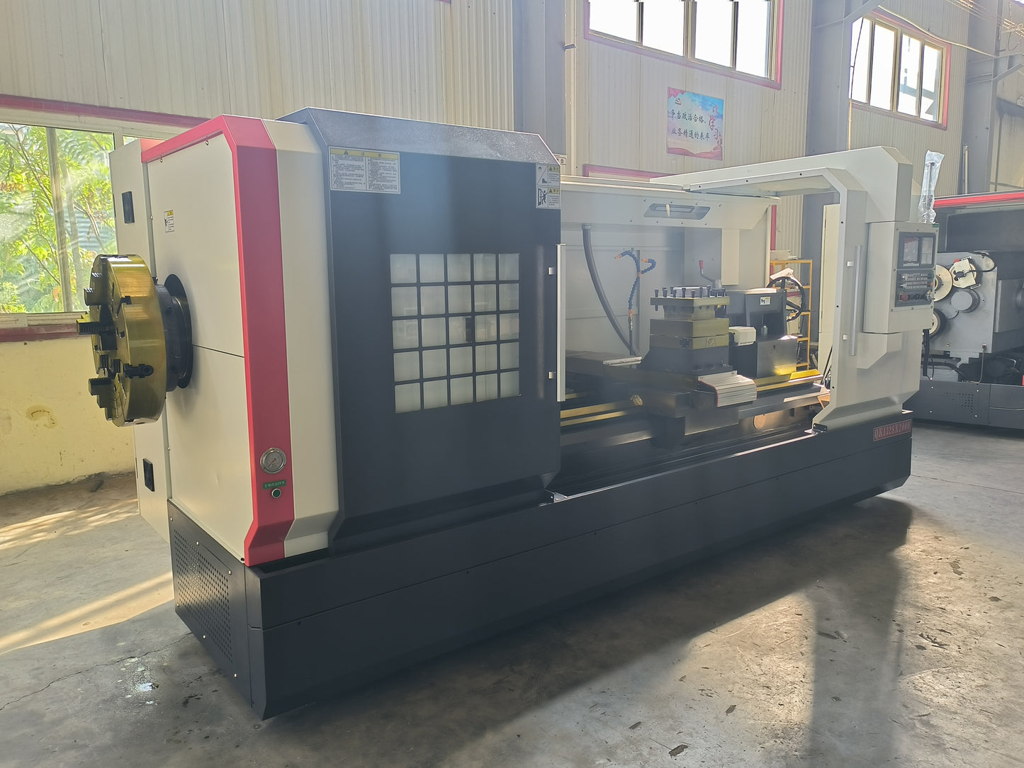 Pipe Screw Threading Machine CNC Lathe Machine QK1328