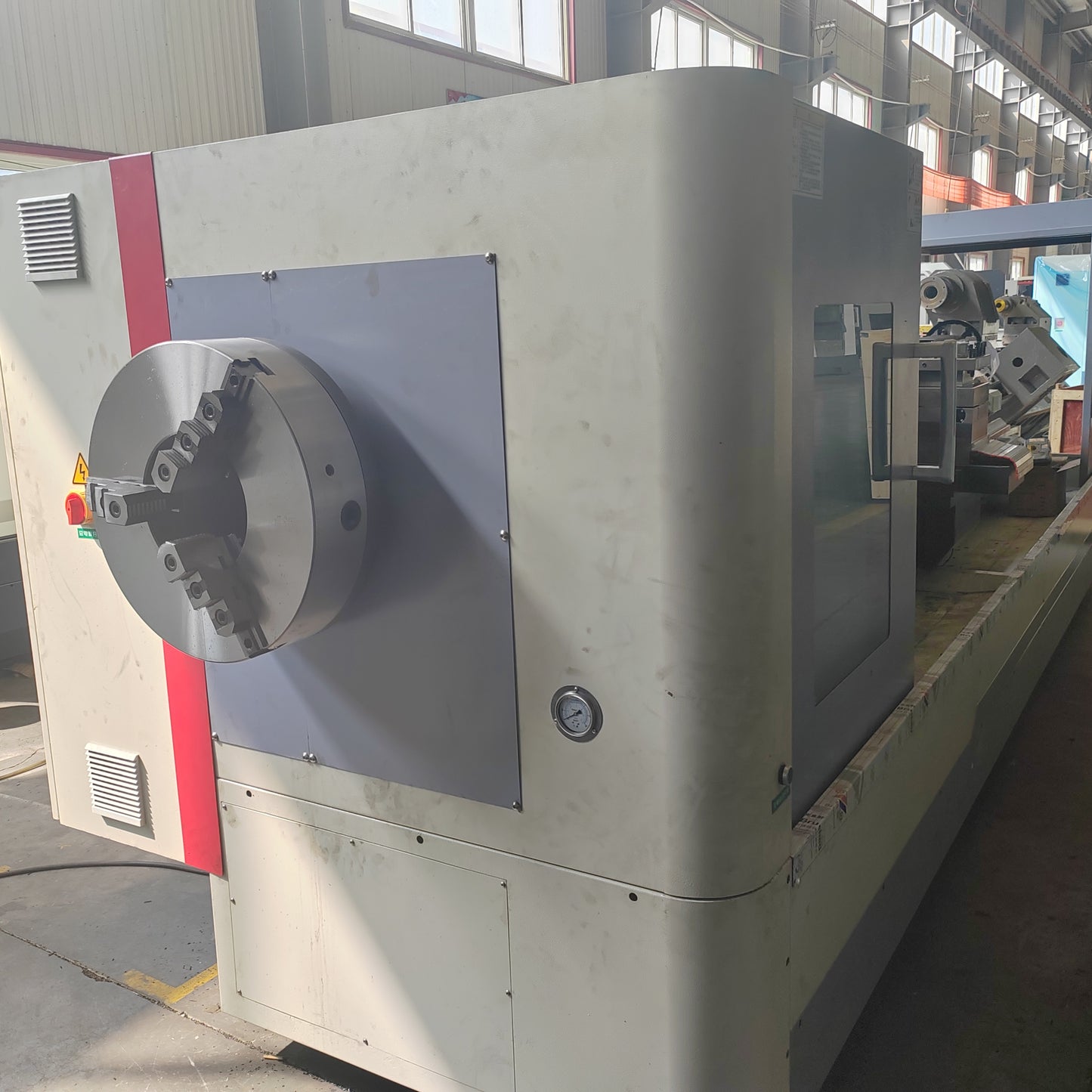 Pipe Screw Threading Machine CNC Lathe Machine QK1322