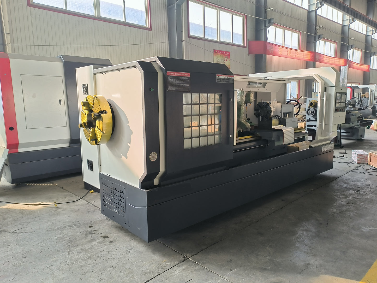 Pipe Screw Threading Machine CNC Lathe Machine QK1322