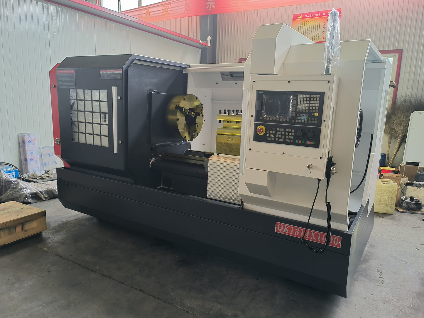 Pipe Screw Threading Machine CNC Lathe Machine QK1314