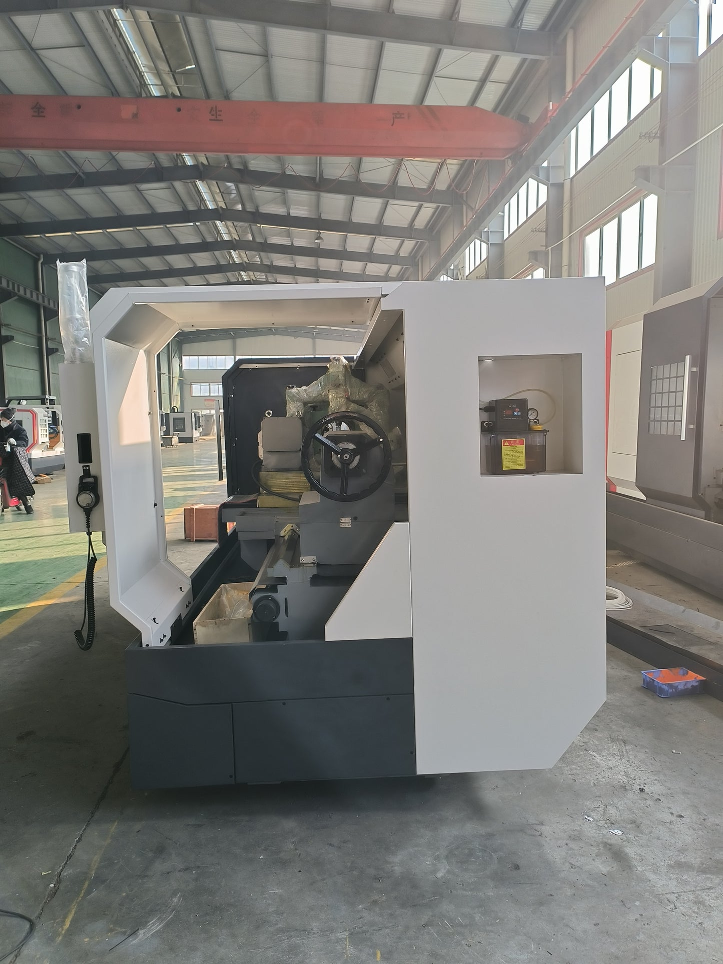 Pipe Screw Threading Machine CNC Lathe Machine QK1322