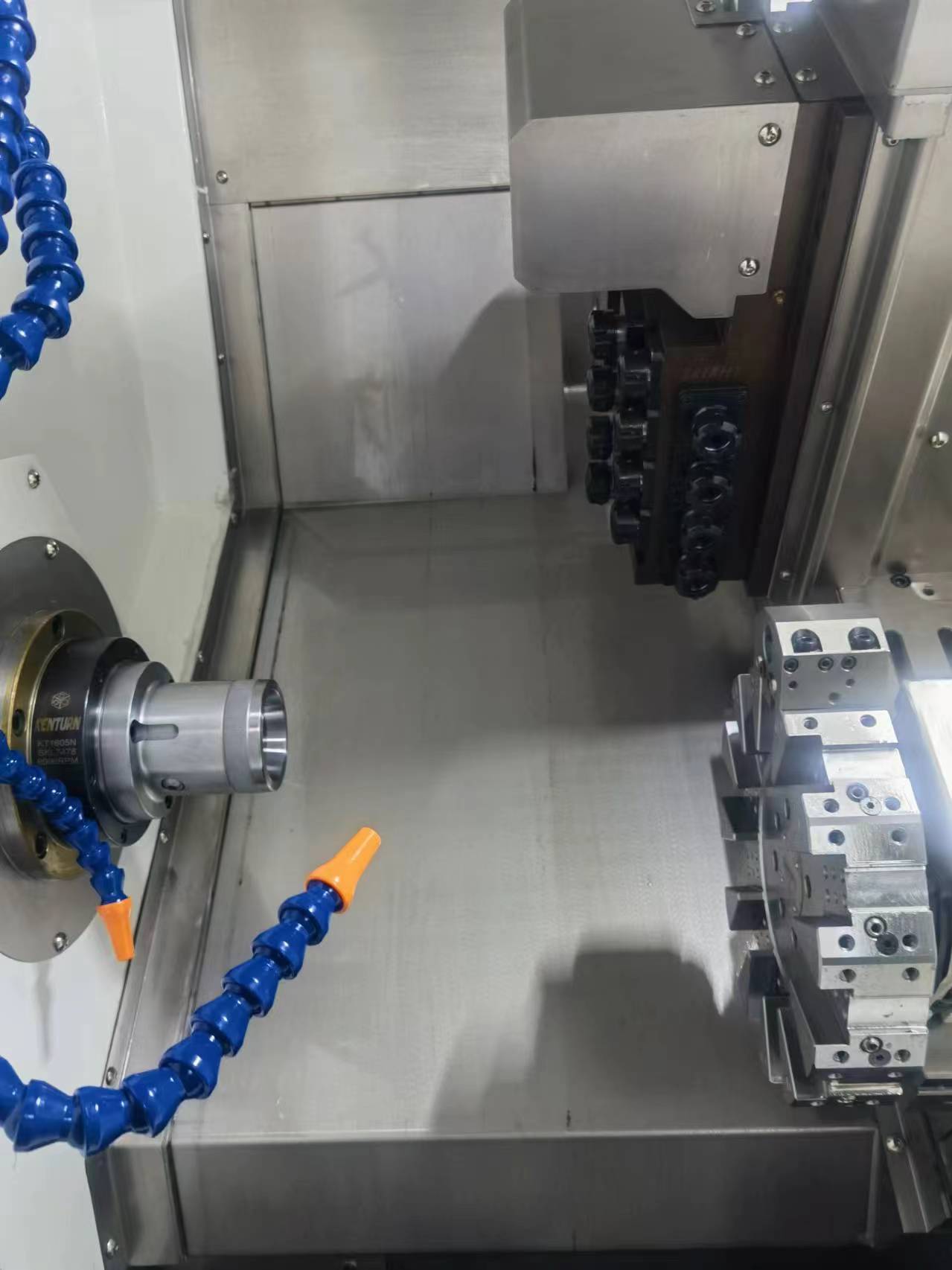 CNC Lathe Machine 4+4 power head Y axis Turning and Milling Machine