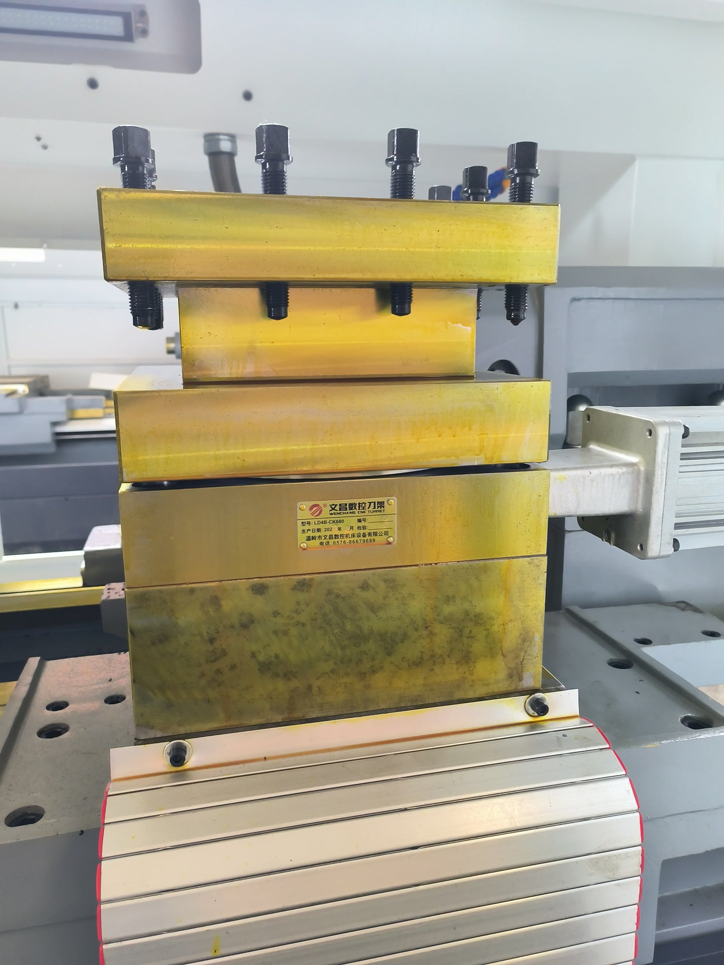 Pipe Screw Threading Machine CNC Lathe Machine QK1314