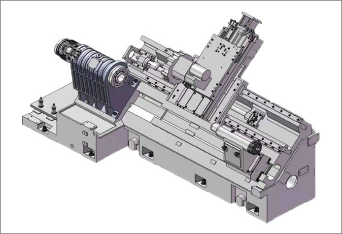 CNC Lathe Machine CK630T